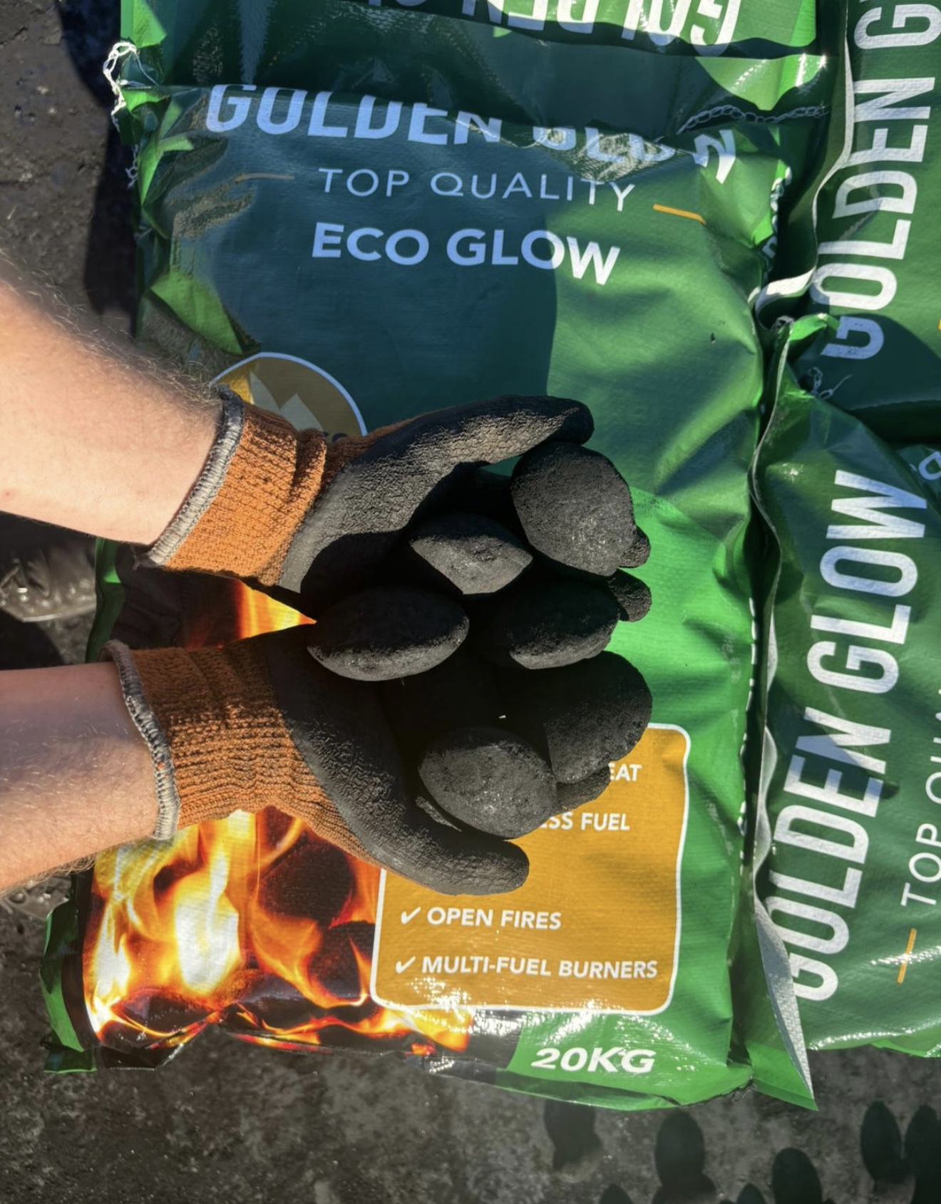 Golden Glow 20kg Smokeless Fuel - Image 2